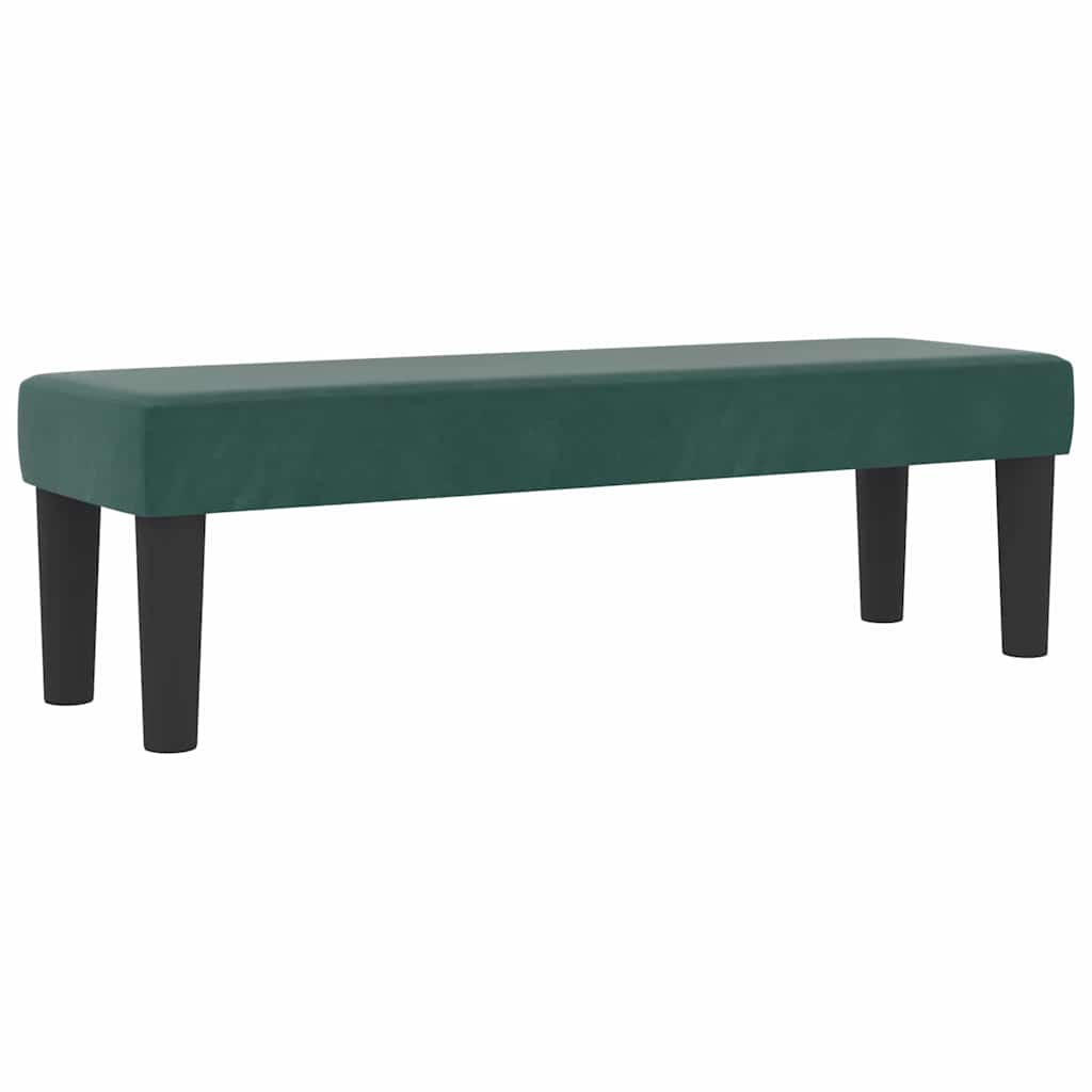 Boxspring bed met hoofdeinde Donkergroen 200 x 140 cm Fluweel – afbeelding 5
