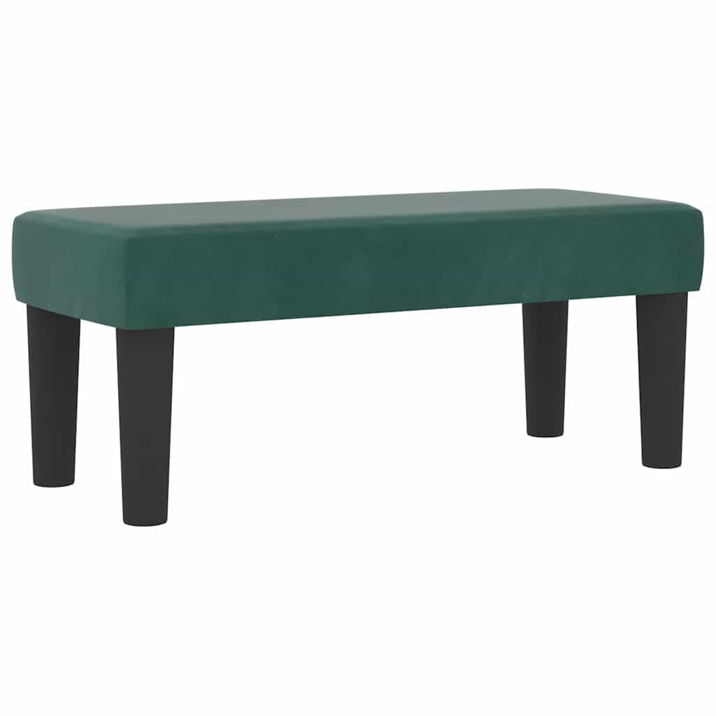 Boxspring bed met hoofdeinde Donkergroen 190 x 90 cm Fluweel – afbeelding 5