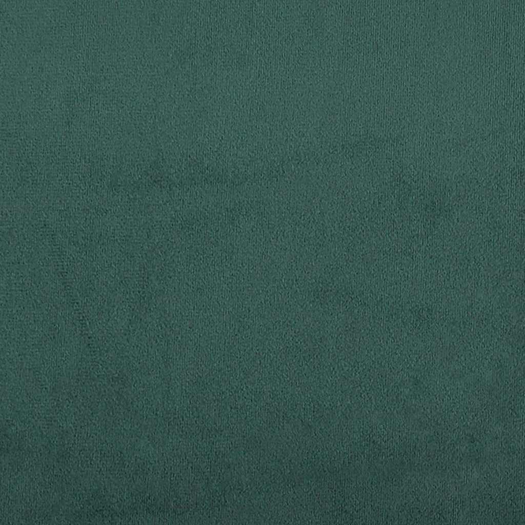 Boxspring bed met hoofdeinde Donkergroen 200 x 90 cm Fluweel – afbeelding 12