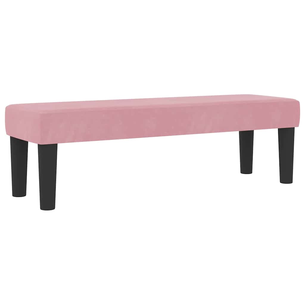 Boxspring bed met hoofdeinde Roze 200 x 160 cm Fluweel – afbeelding 5