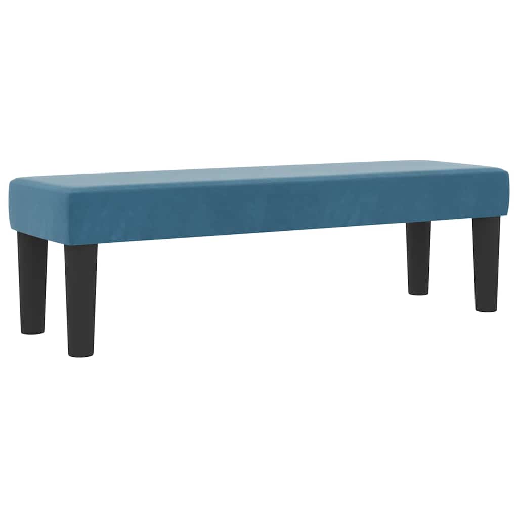Boxspring bed met hoofdeinde Donkerblauw 200 x 180 cm Fluweel – afbeelding 5