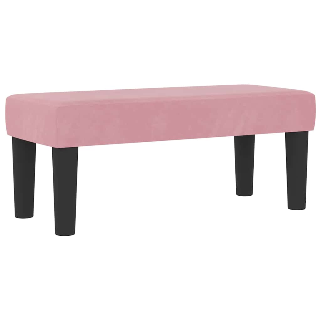Boxspring bed met hoofdeinde Roze 200 x 80 cm Fluweel – afbeelding 5