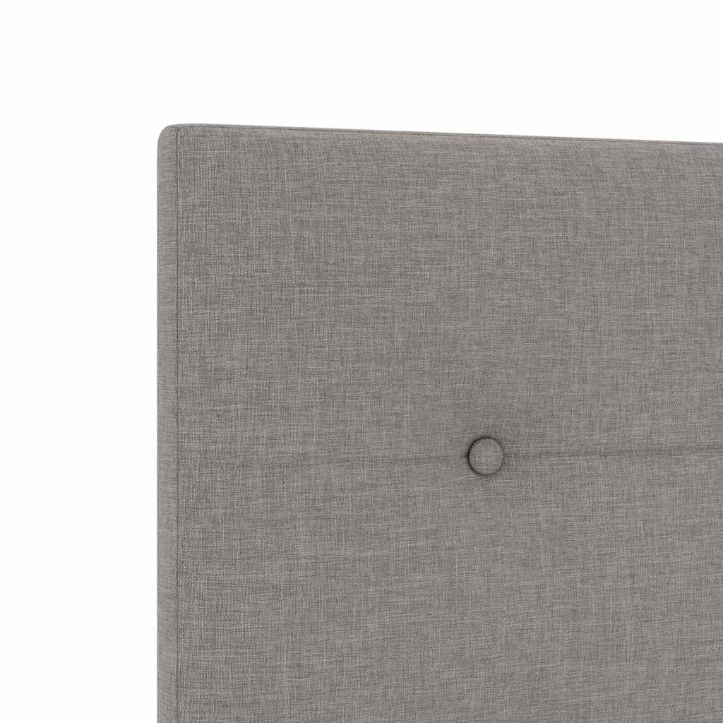 Bedframe met hoofdeinde Taupe 100 x 200 cm Stof – afbeelding 10
