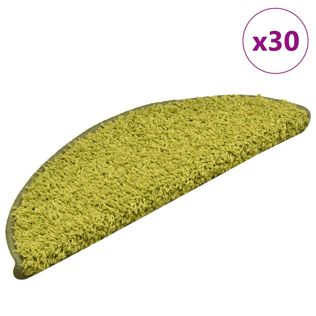 Trapmatten 30 st 56x17x3 cm Groen Halfrond