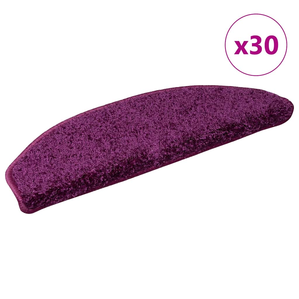Trapmatten 30 st 65x21x4 cm Violet Halfrond Groot