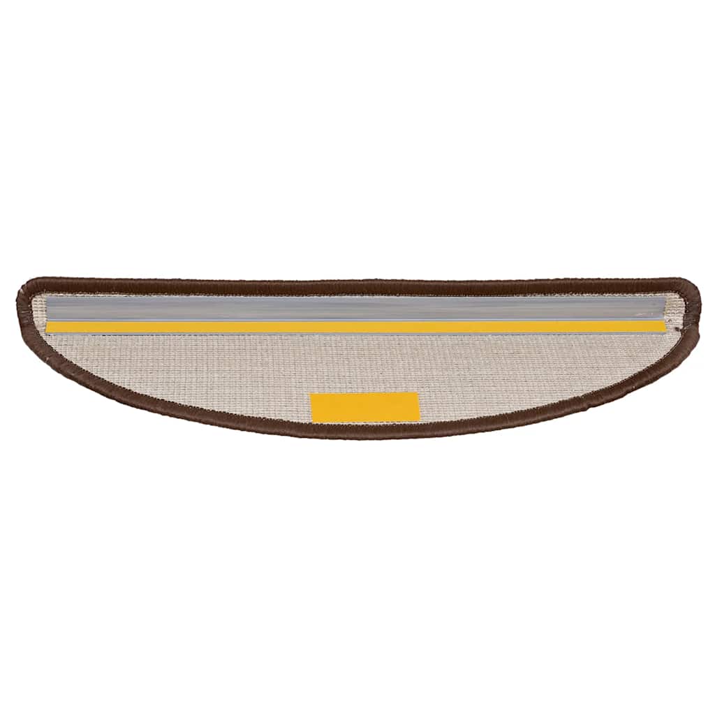 Trapmatten 20 st 56x17x3 cm Bruin Halfrond – afbeelding 4