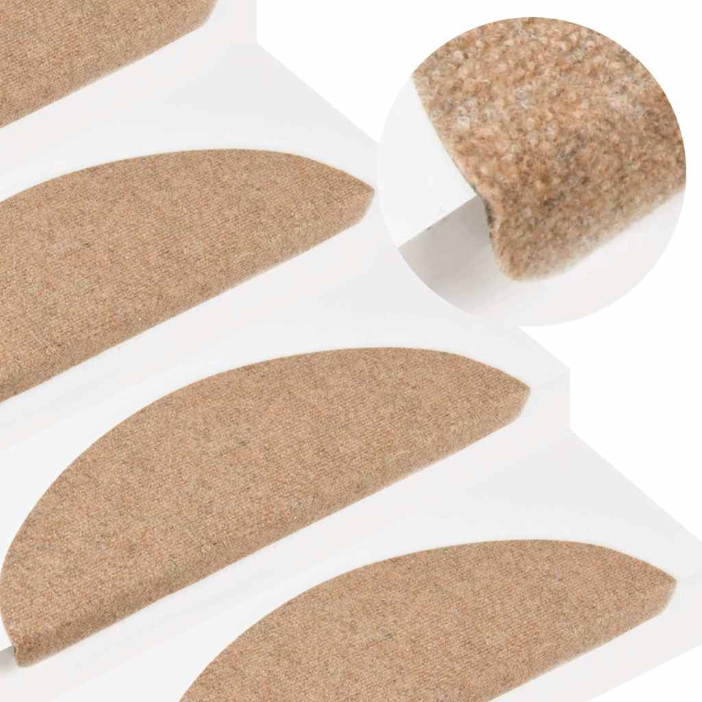 Trapmatten zelfklevend 20 st 56x17x3 cm beige