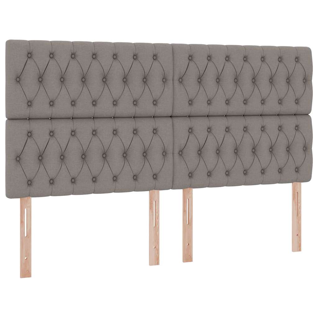 Opslag bed met matras met matras Taupe 160 x 200 cm Polyester – afbeelding 9