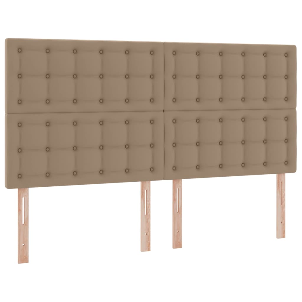 Opbergbed met matras Cappuccino 200 x 200 cm Nep Leer – afbeelding 9