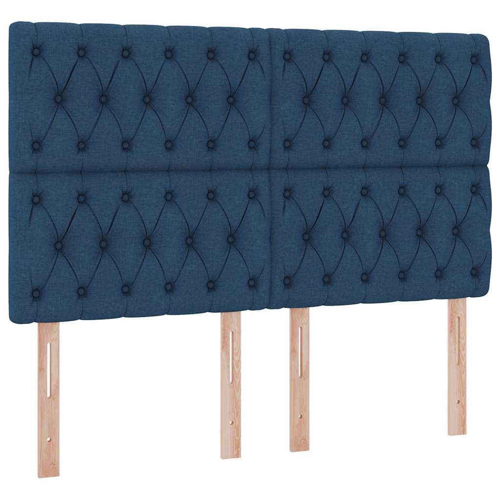 Opbergbed met LED met matras Blauw 140 x 190 cm Polyester – afbeelding 10
