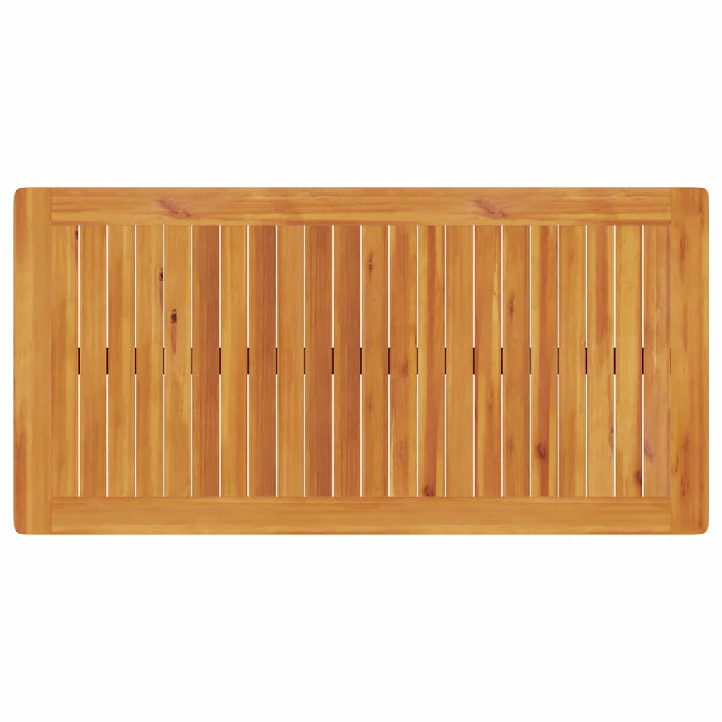 Tuin eettafelset 3 pcs Bruin Massief Acaciahout – afbeelding 10