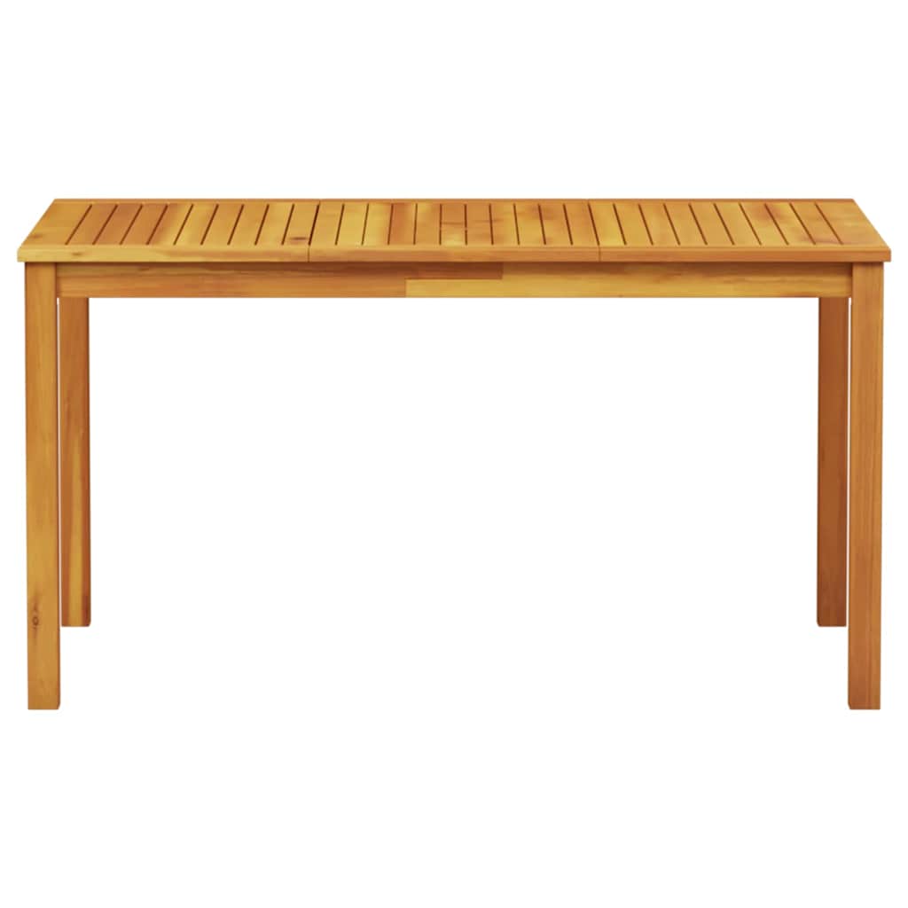 Tuin eettafelset 5 pcs Bruin Massief Acaciahout – afbeelding 8