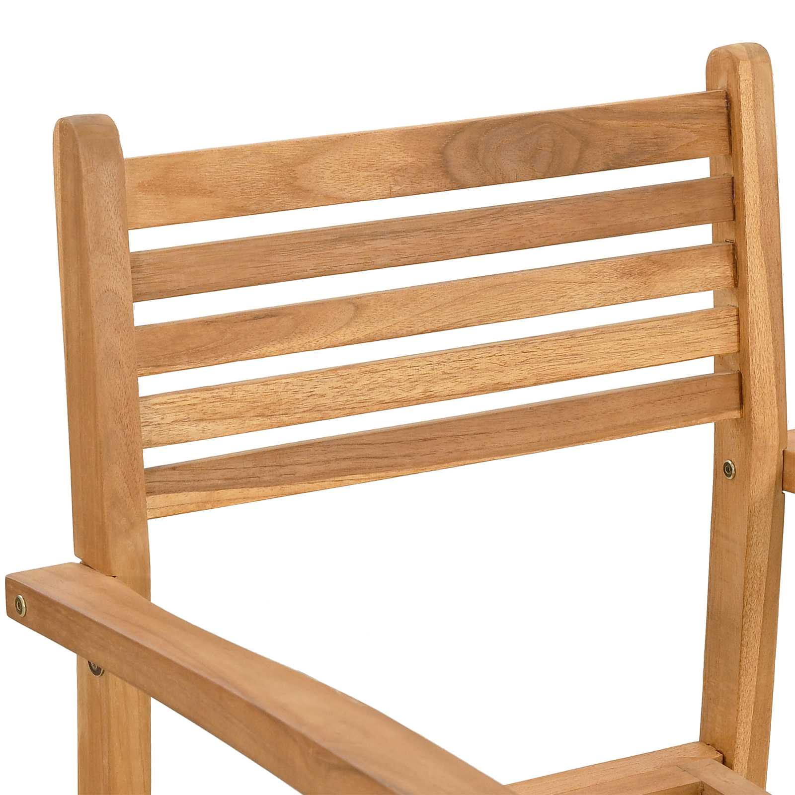 Tuin eettafelset 9 pcs Bruin Massief Teakhout – afbeelding 10