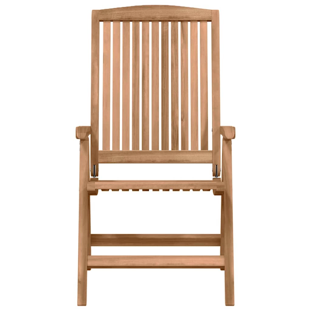Tuin eettafelset 4 pcs Bruin Massief Teakhout – afbeelding 6