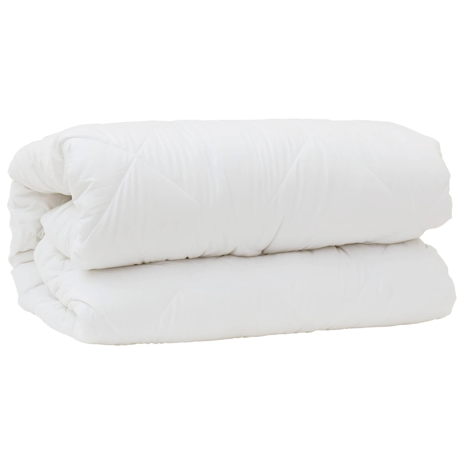 Dekbed met Kussens met kussen 3 st Wit Microvezel – afbeelding 4