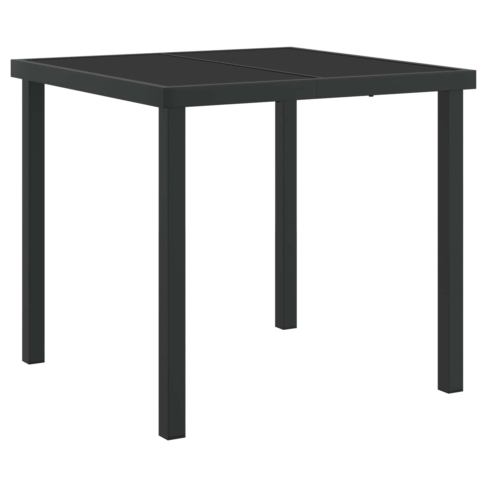 Tuin eettafelset 5 pcs Antraciet Gepoedercoat staal – afbeelding 6