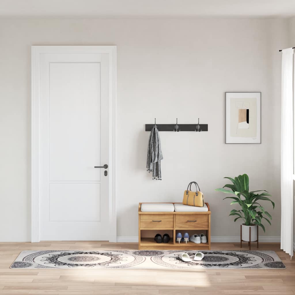 Vloerkleed wasbaar 80x150 cm meerkleurig
