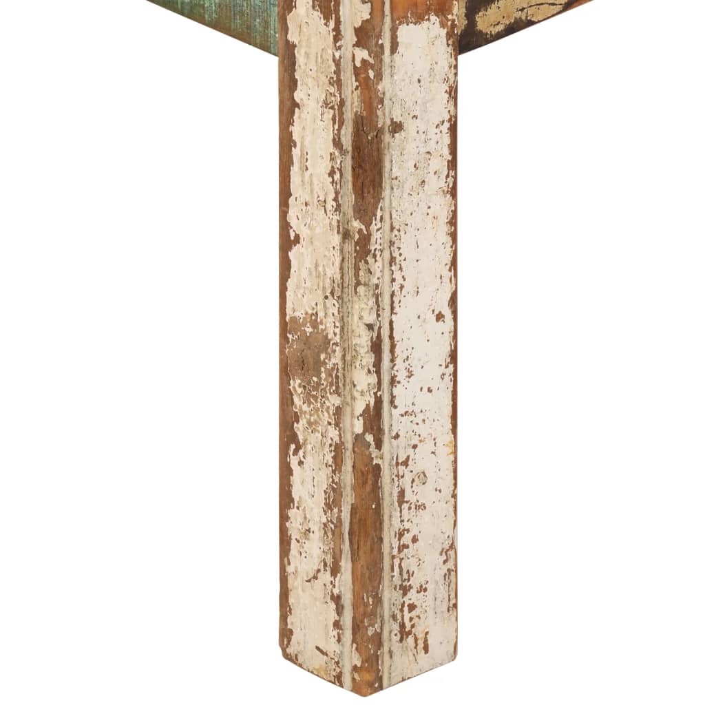 Salontafel 80x80x40 cm massief gerecycled hout – afbeelding 3