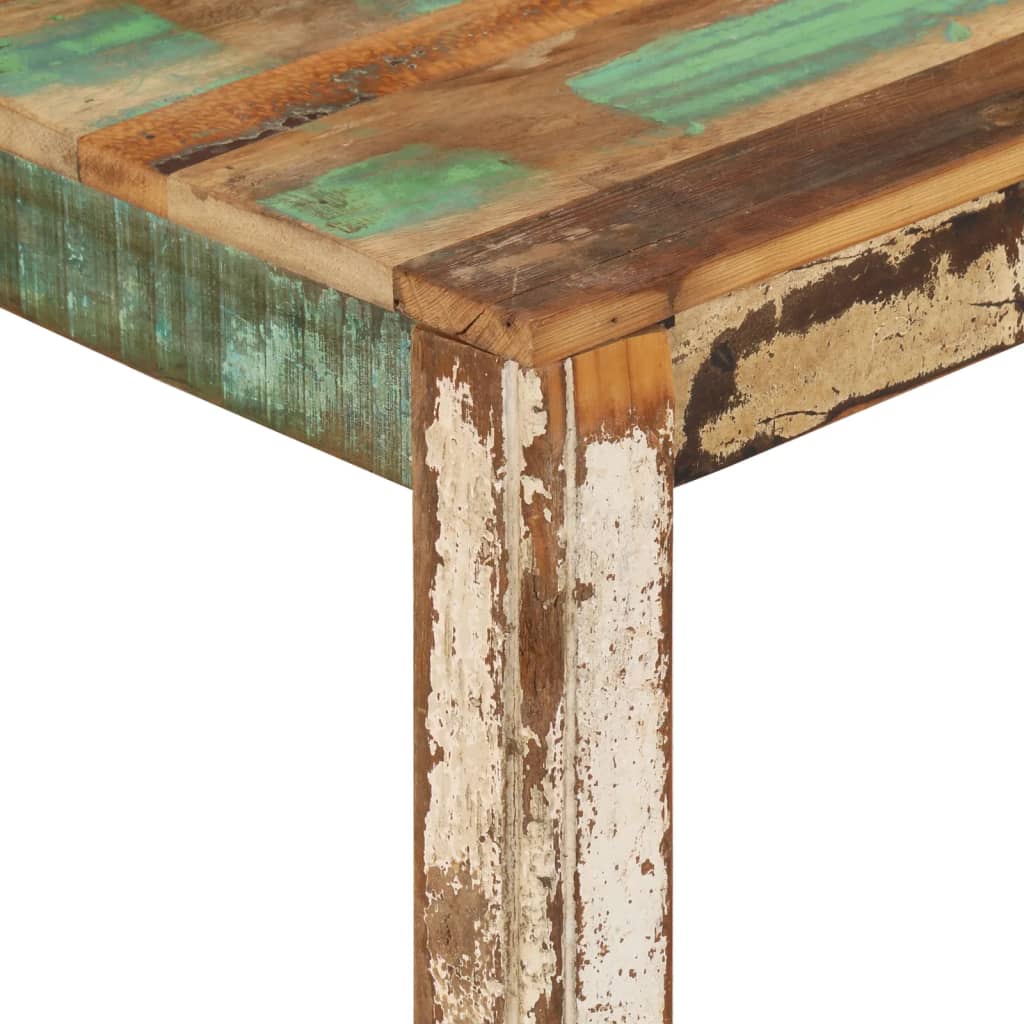 Salontafel 80x80x40 cm massief gerecycled hout – afbeelding 4