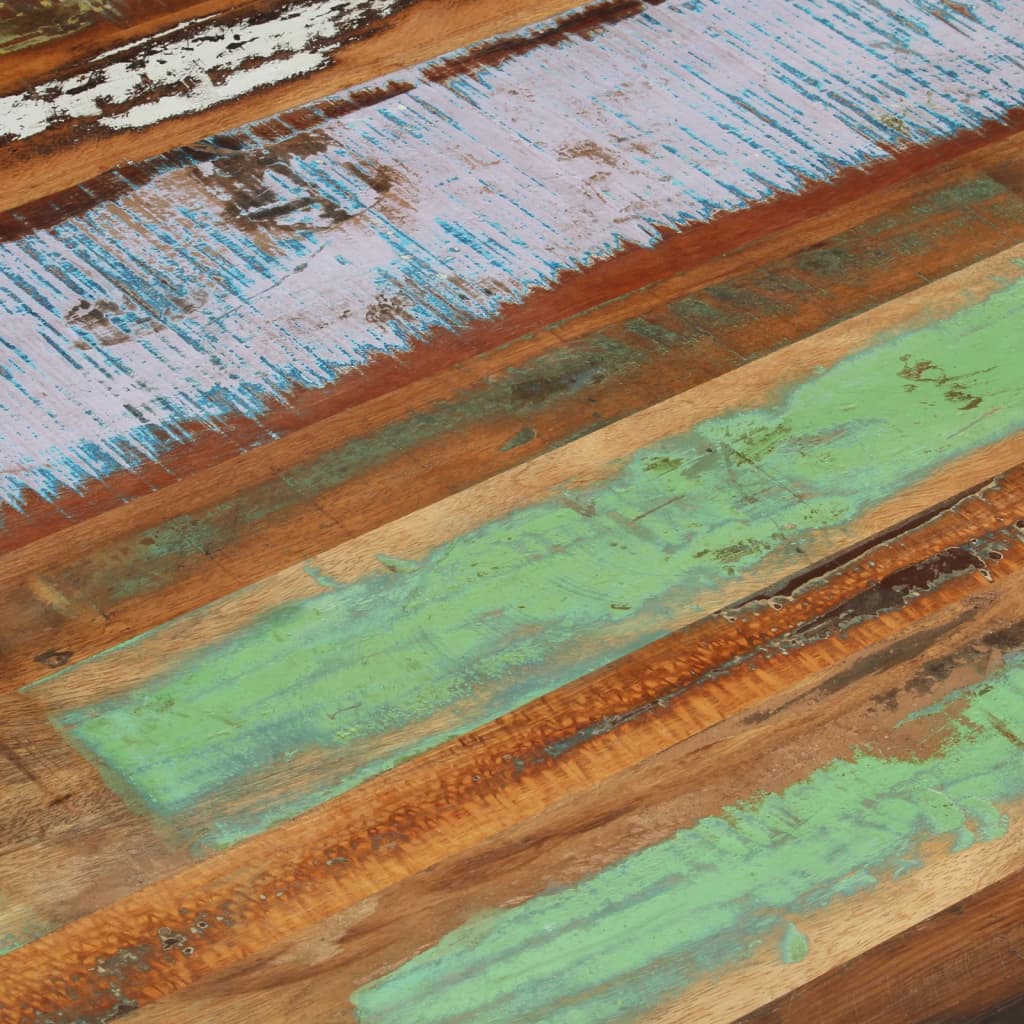 Salontafel 80x80x40 cm massief gerecycled hout – afbeelding 5