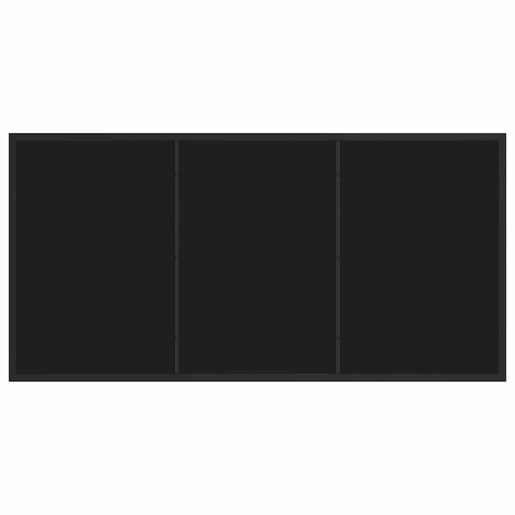 Tuin eettafelset 5 pcs Zwart Gepoedercoat staal – afbeelding 8