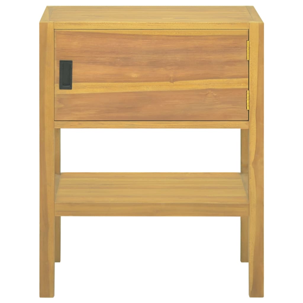 Badkamerkast 60x40x75 cm massief teakhout – afbeelding 3