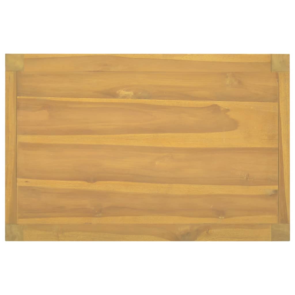 Badkamerkast 60x40x75 cm massief teakhout – afbeelding 6