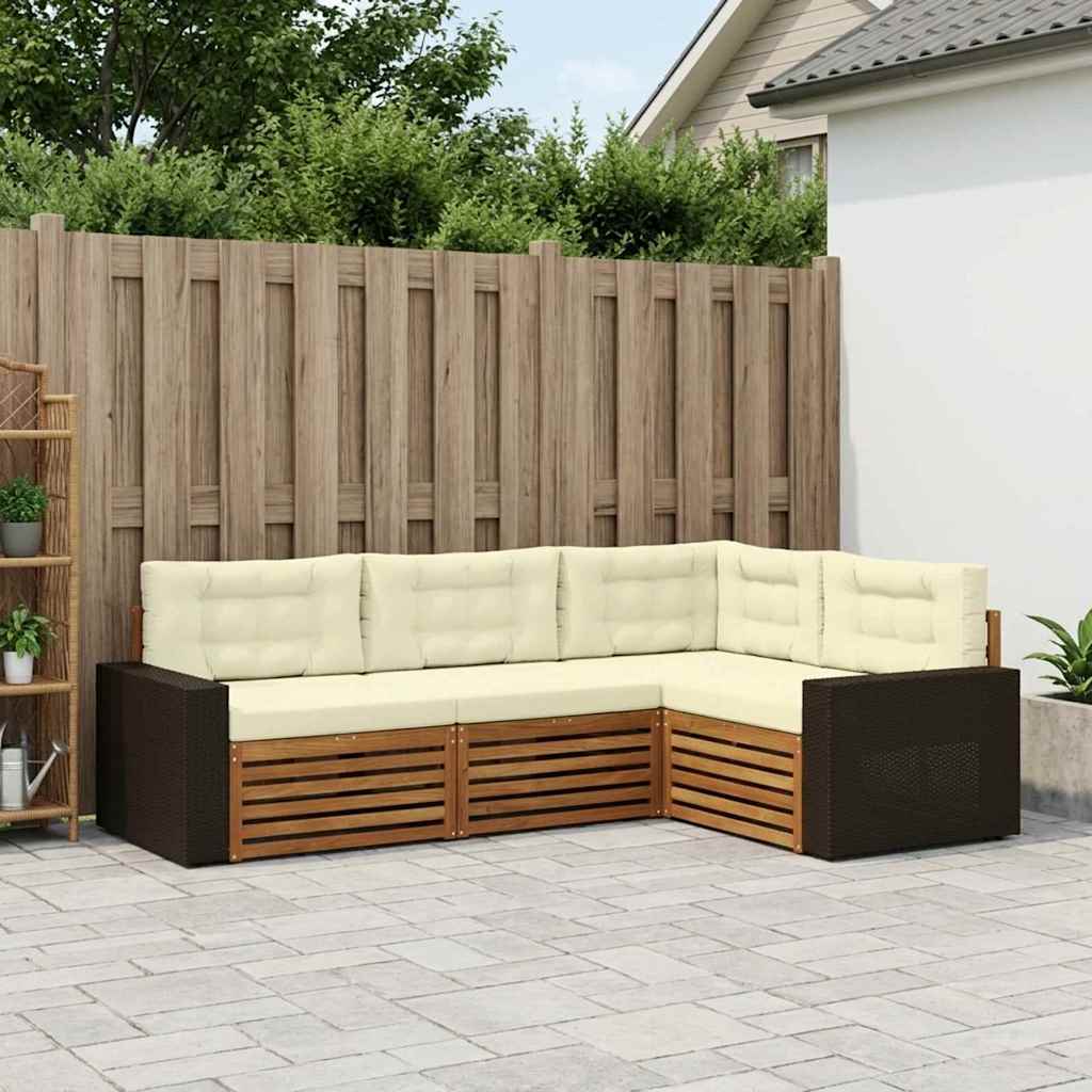 Buiten bankenset 4 pcs