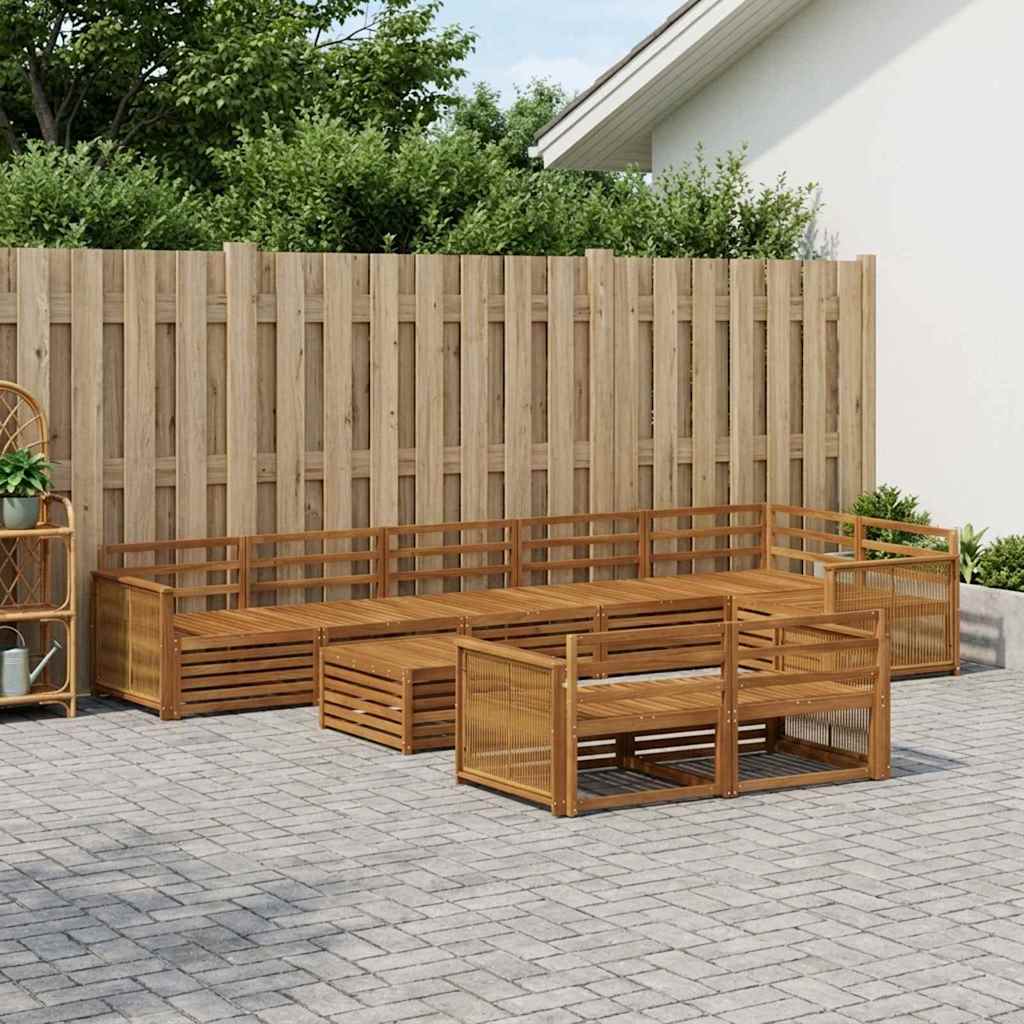 Buiten bankenset 9 pcs – afbeelding 1
