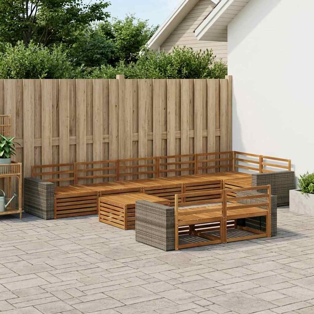 Buiten bankenset 9 pcs – afbeelding 1