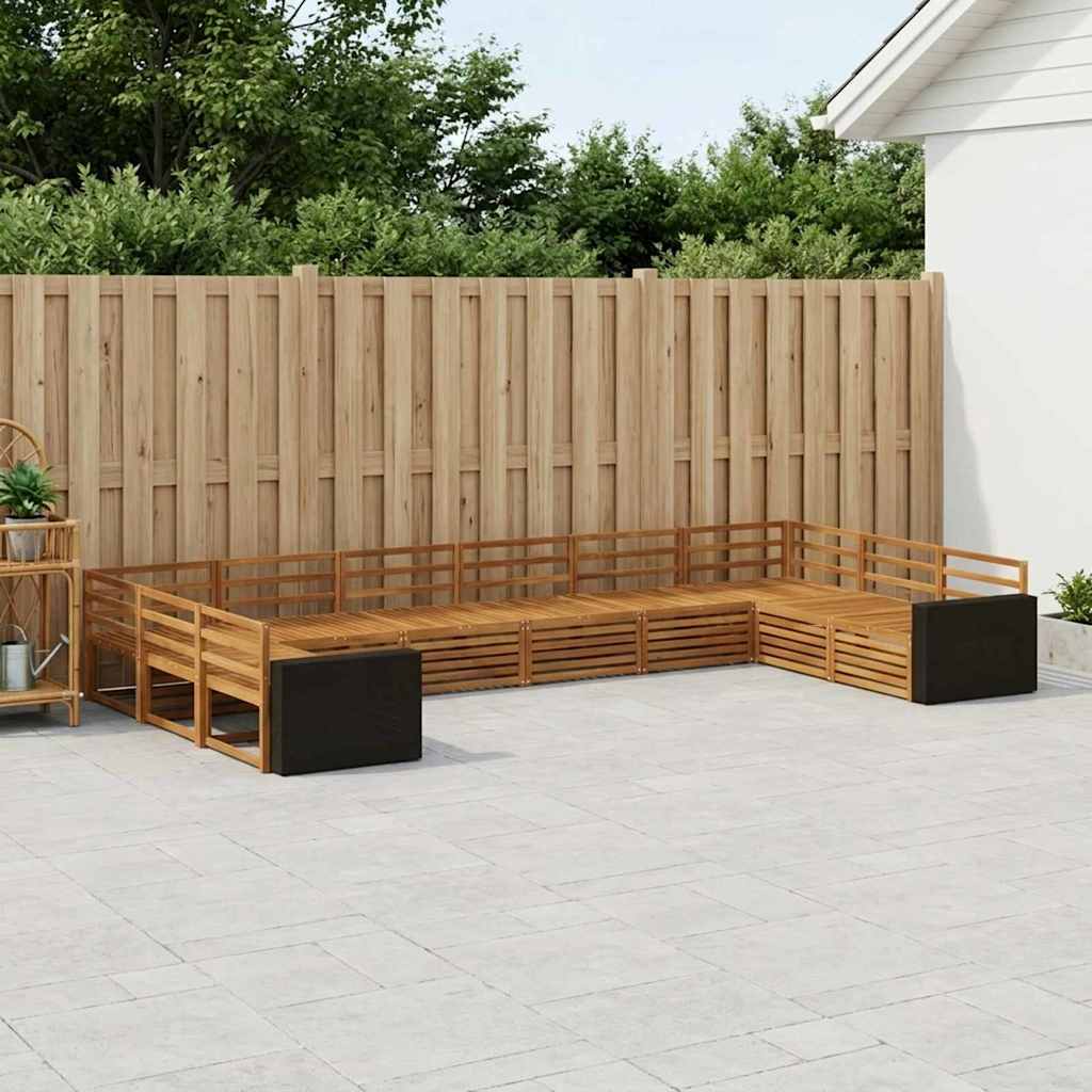 Sofa-Sets 10 pcs Massief Acaciahout