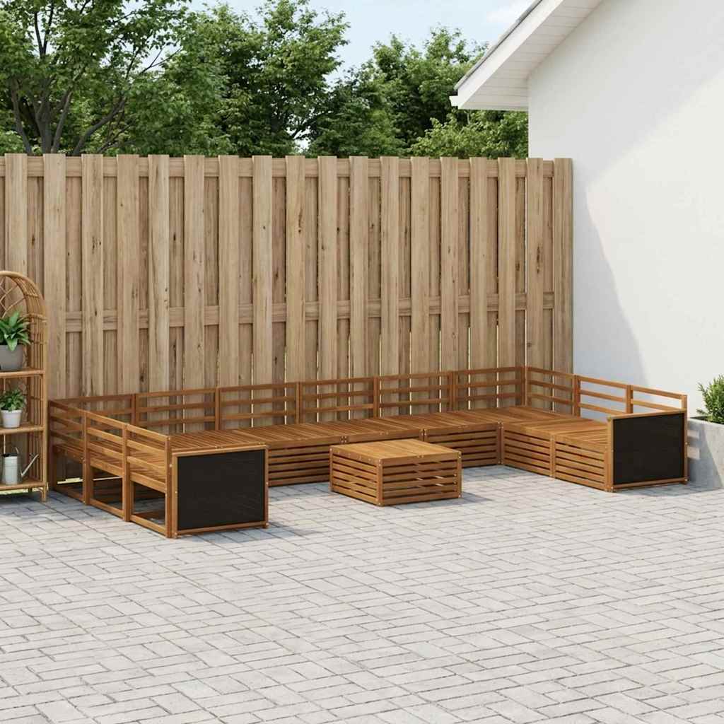 Sofa-Sets 11 pcs Massief Acaciahout