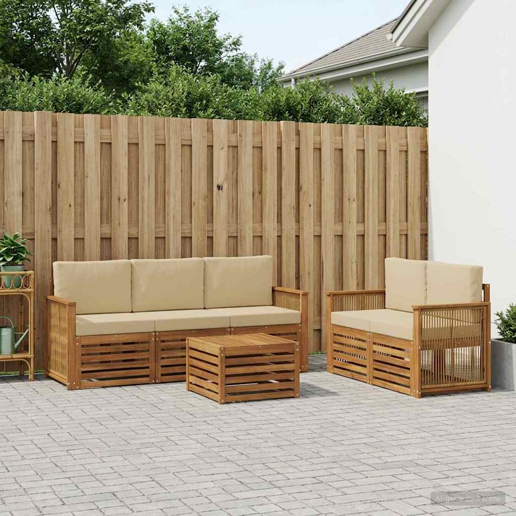 Sofa-Sets Massief Acaciahout
