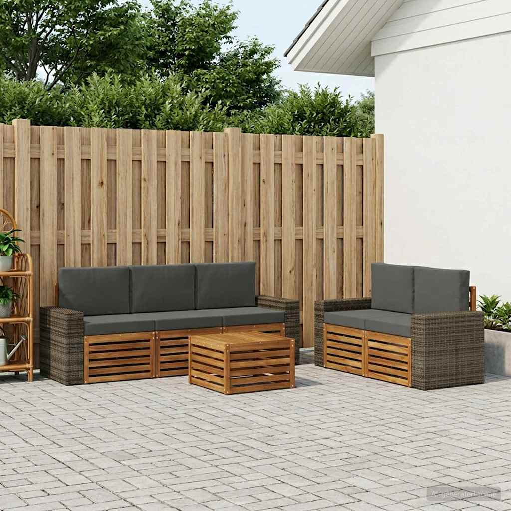 Sofa-Sets Massief Acaciahout