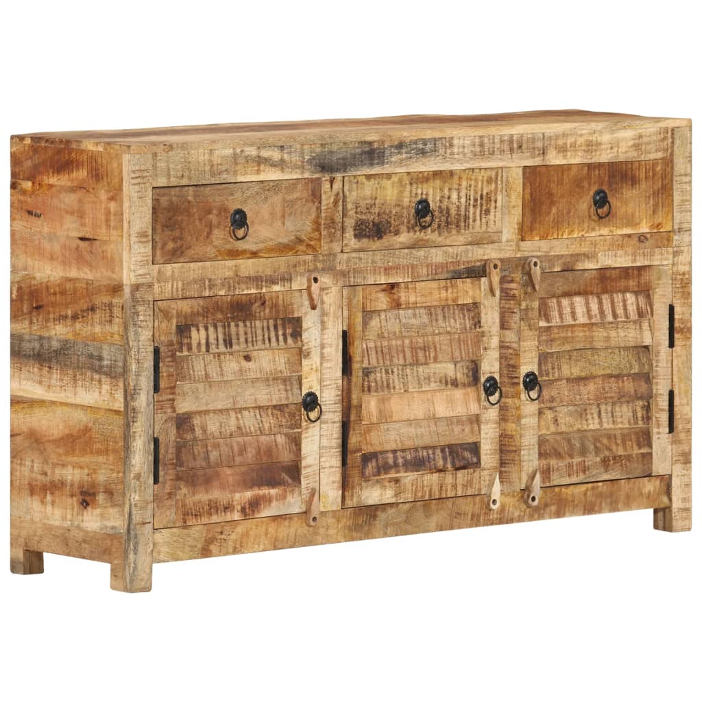 Dressoir 110x30x65 cm massief mangohout – afbeelding 12