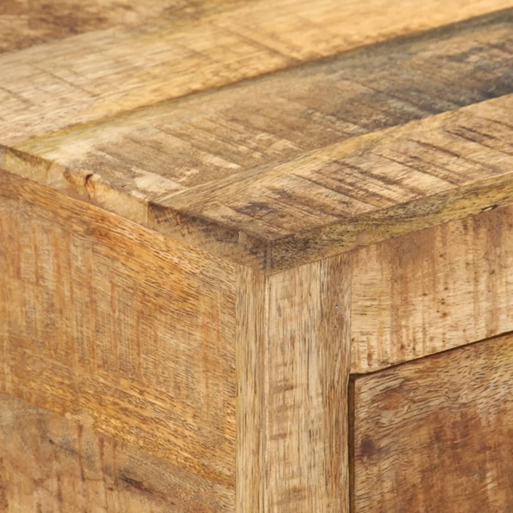 Dressoir 110x30x65 cm massief mangohout – afbeelding 6
