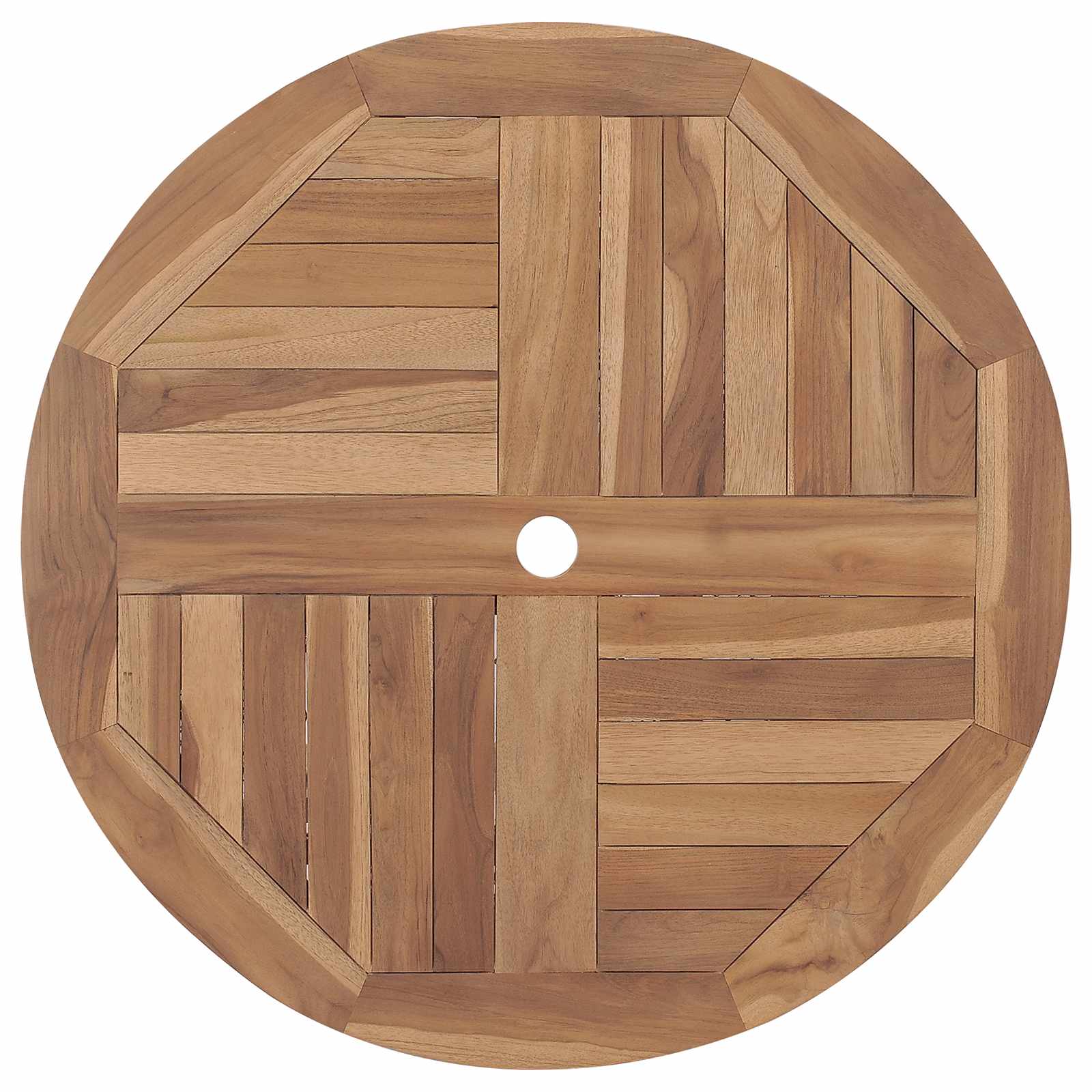 Tuin eettafelset 3 pcs Bruin Massief Acaciahout – afbeelding 4