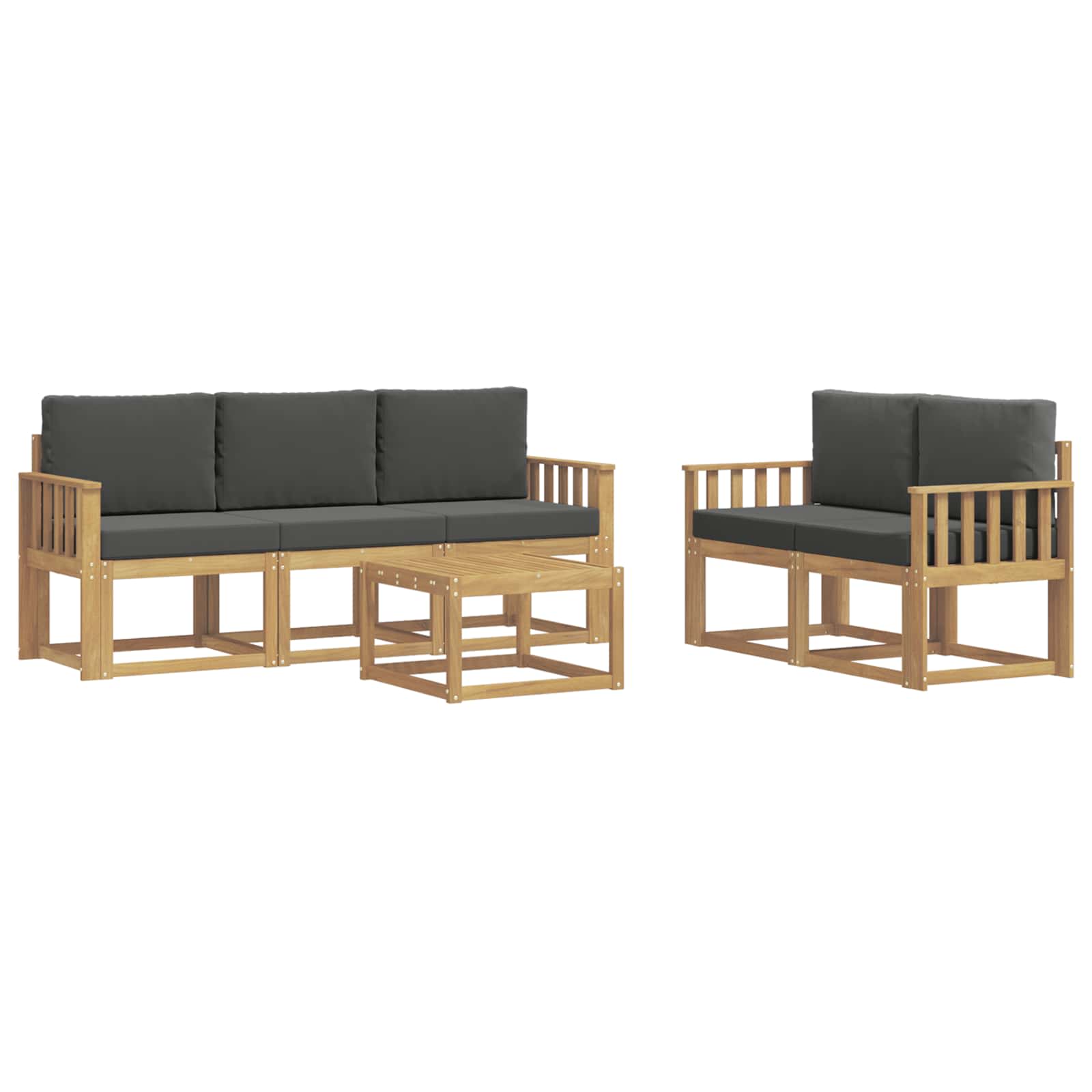 Buiten bankenset 6 pcs – afbeelding 2
