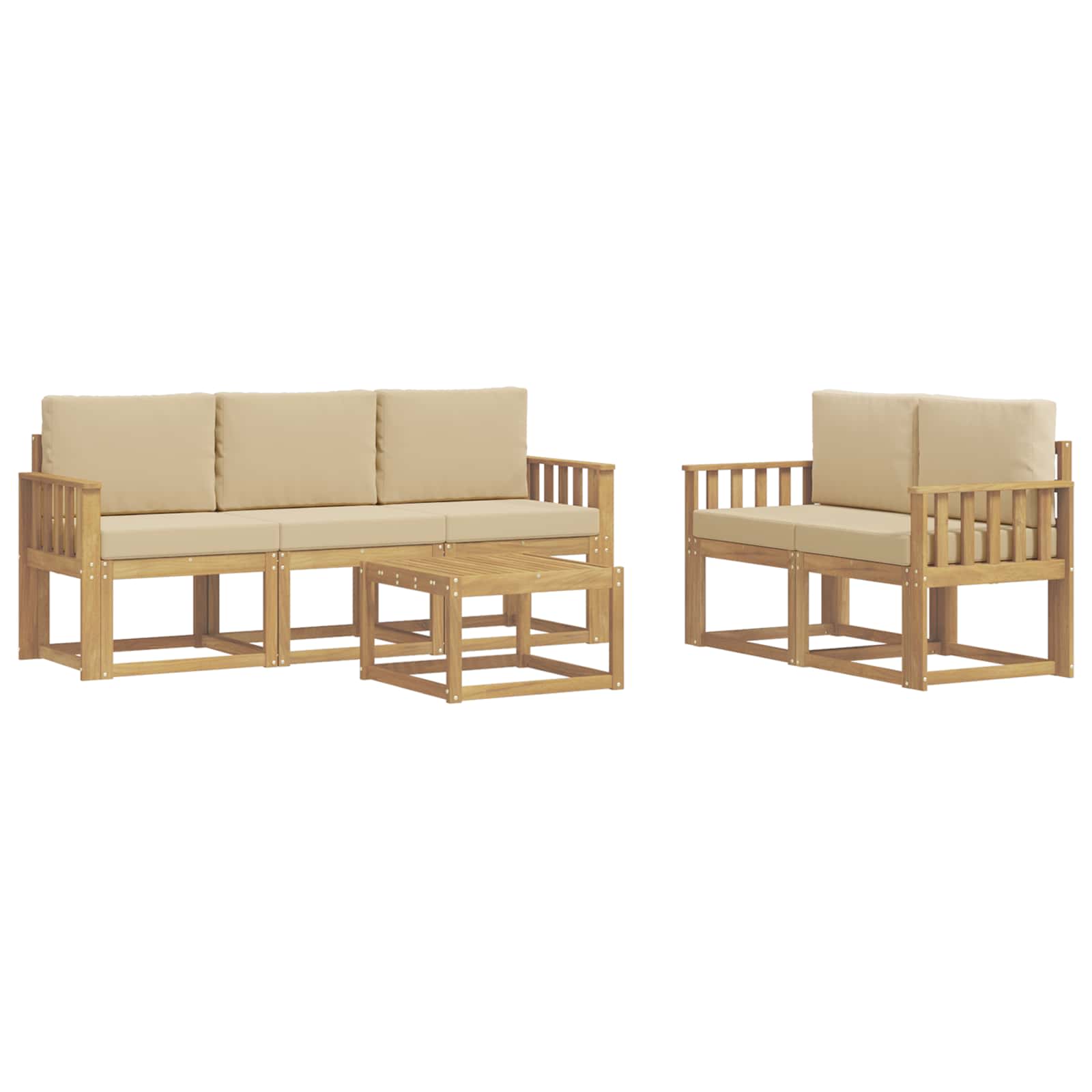 Buiten bankenset 6 pcs – afbeelding 2