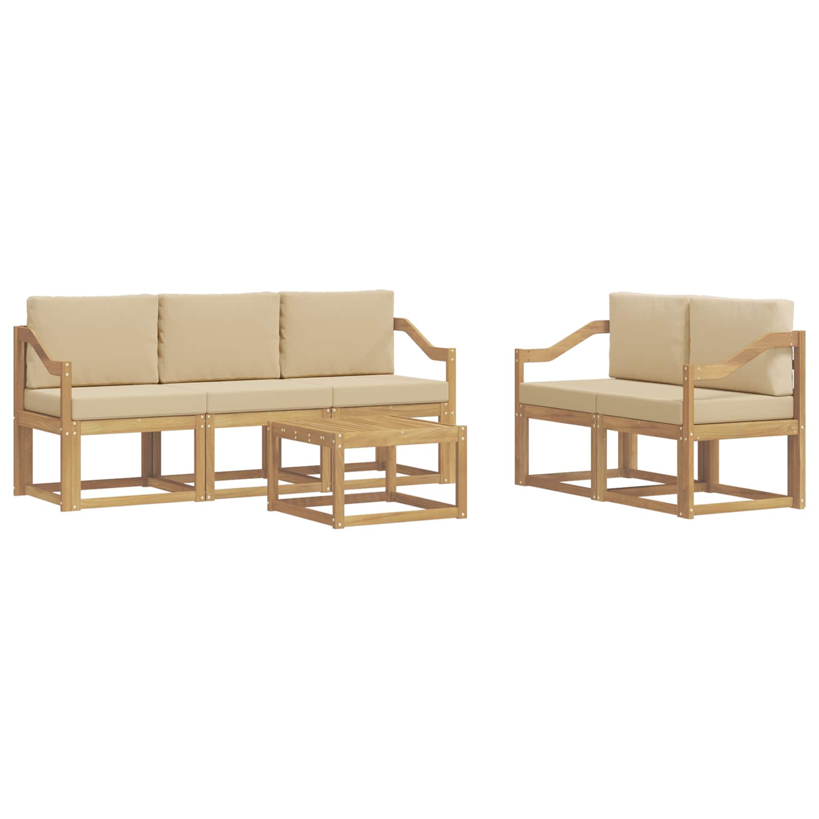 Buiten bankenset 6 pcs – afbeelding 2