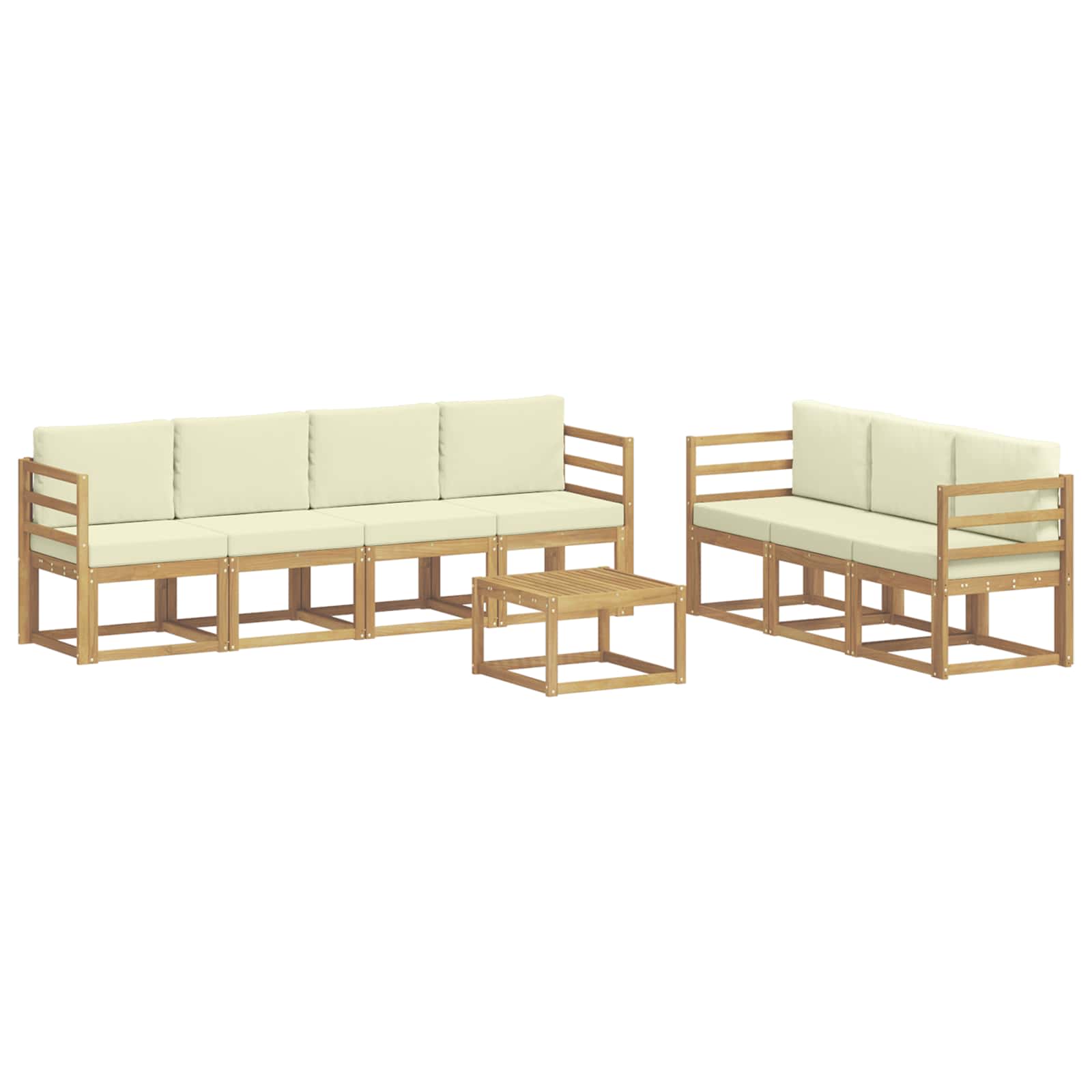 Buiten bankenset 7 pcs – afbeelding 2