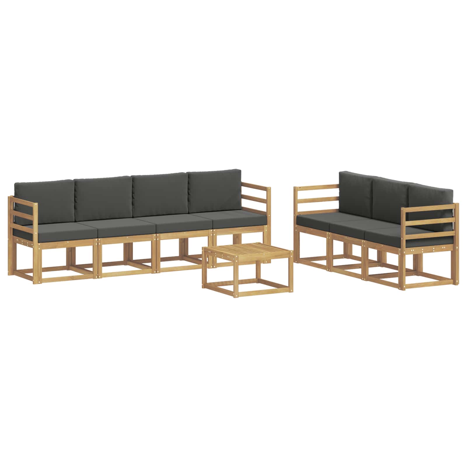 Buiten bankenset 7 pcs – afbeelding 2
