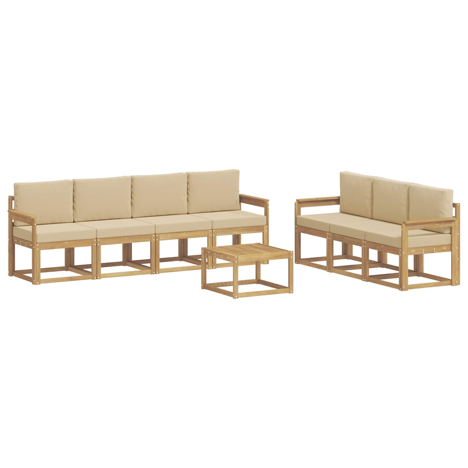 Buiten bankenset 7 pcs – afbeelding 2