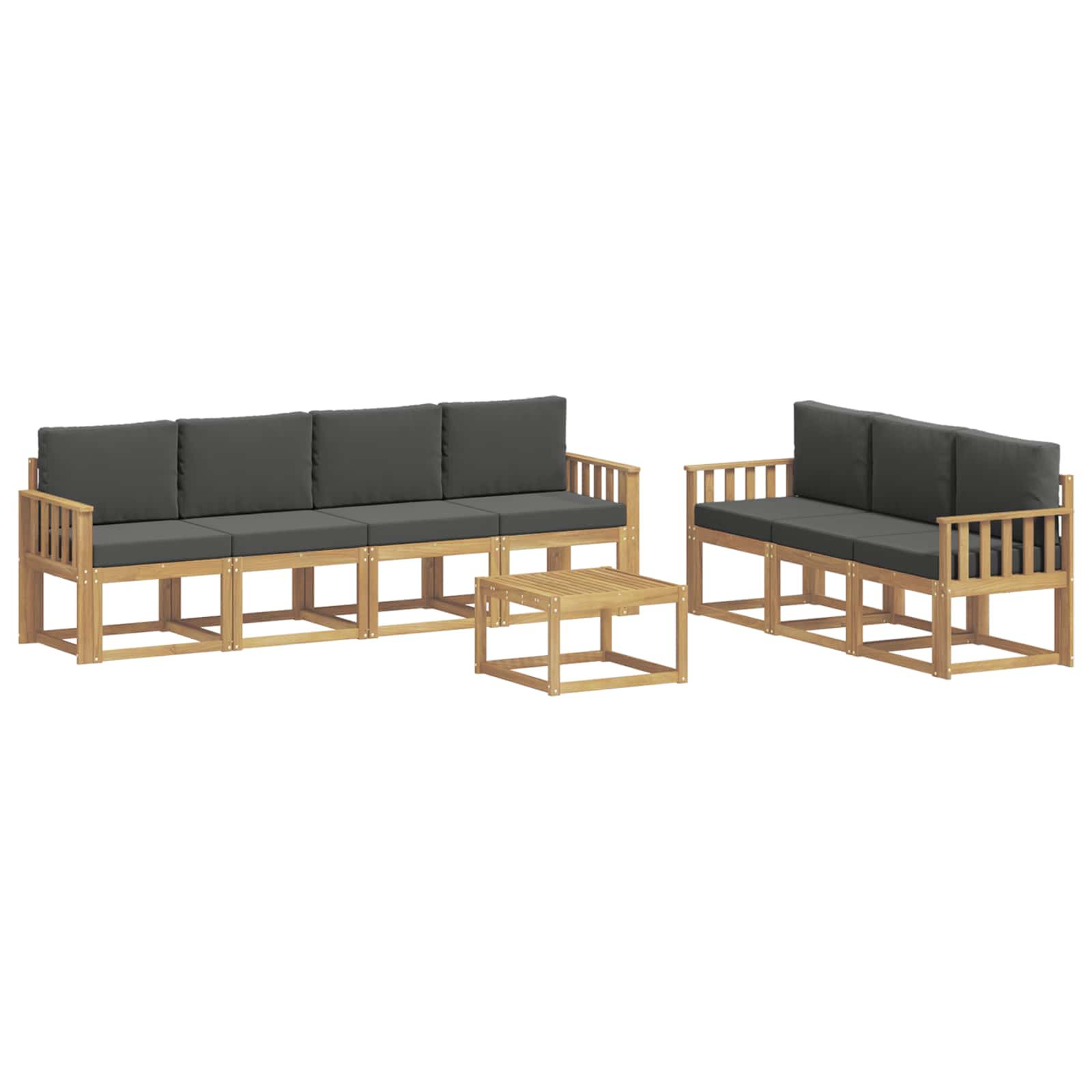 Buiten bankenset 7 pcs – afbeelding 2