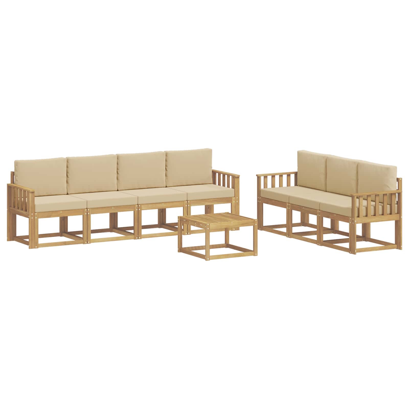 Buiten bankenset 7 pcs – afbeelding 2