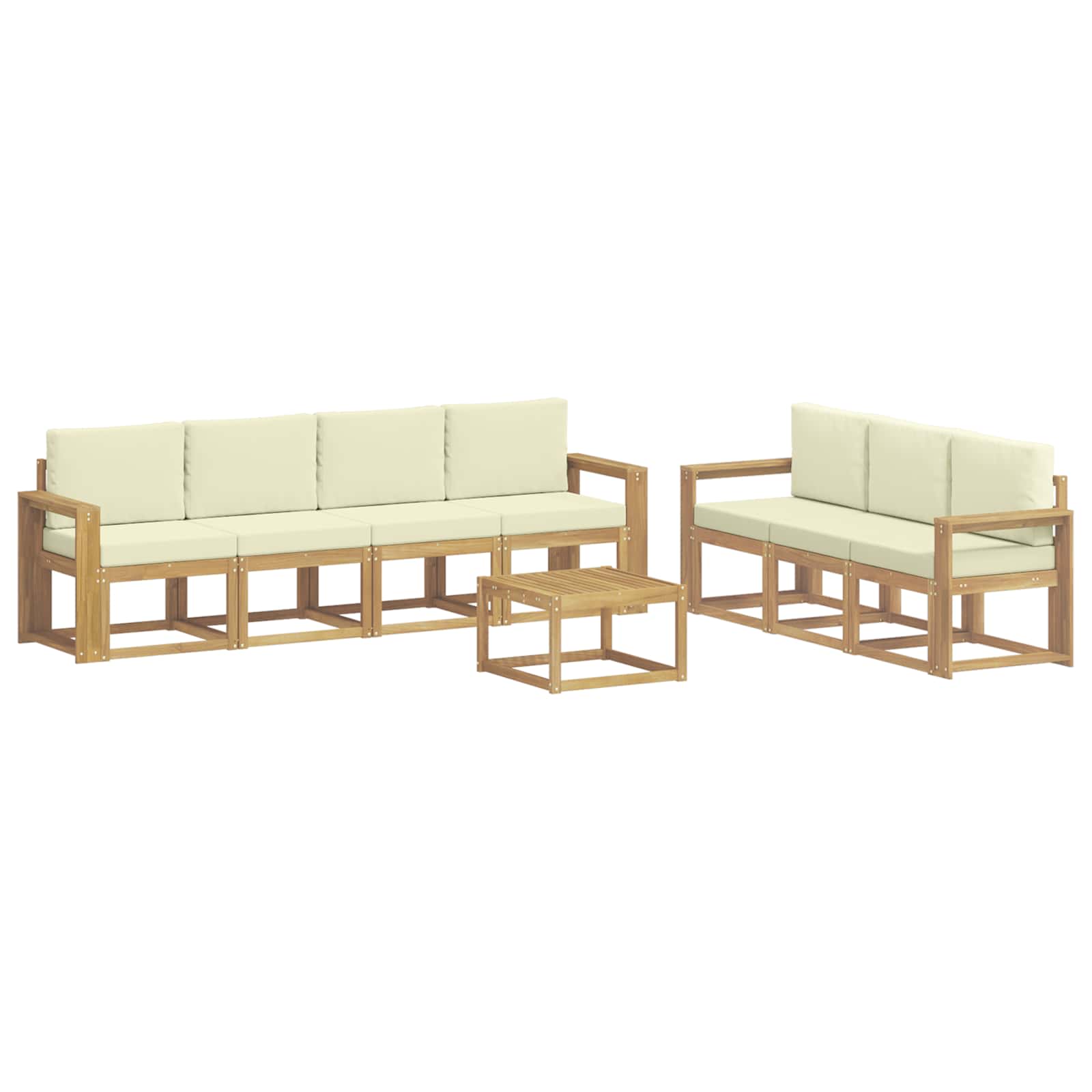 Buiten bankenset 7 pcs – afbeelding 2