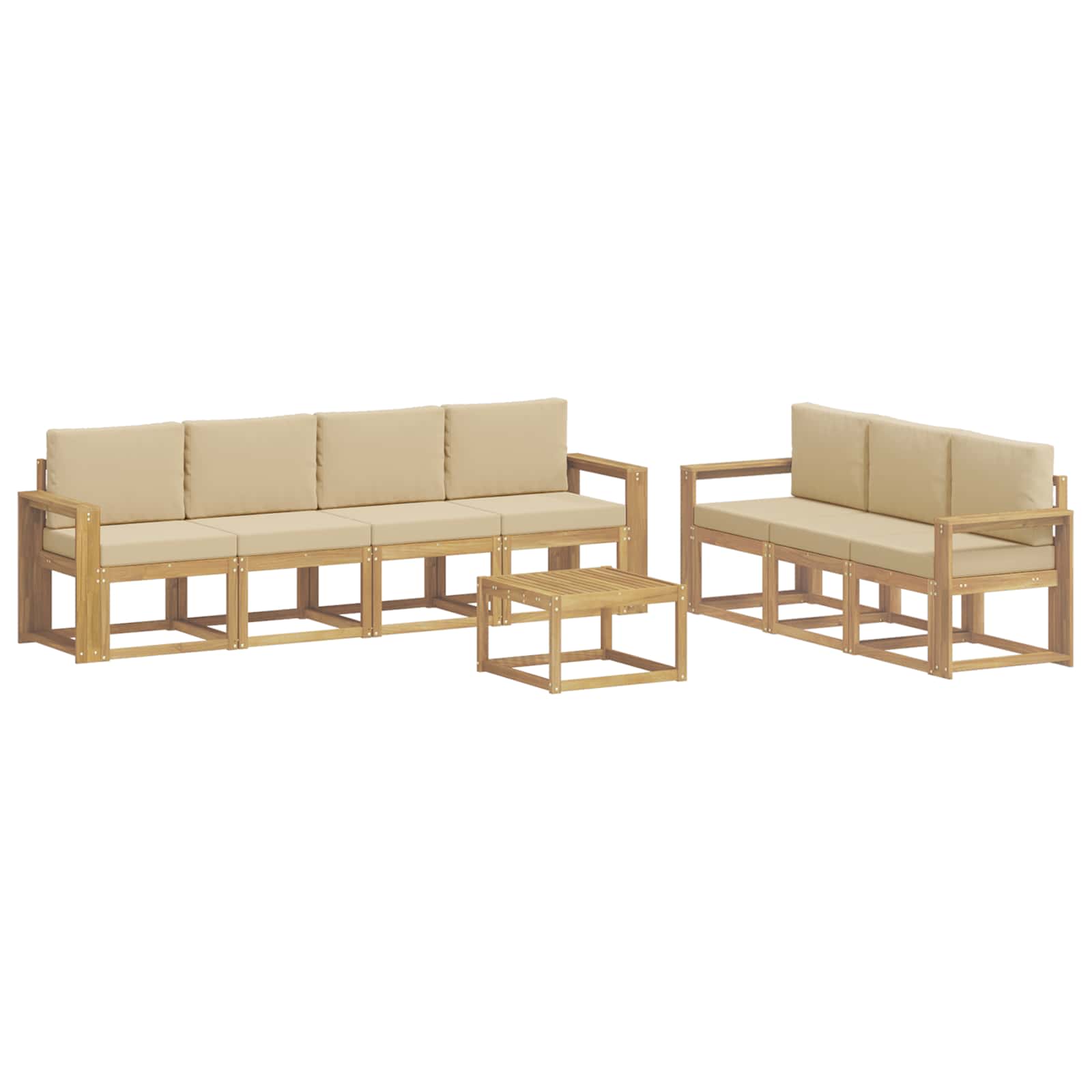 Buiten bankenset 7 pcs – afbeelding 2