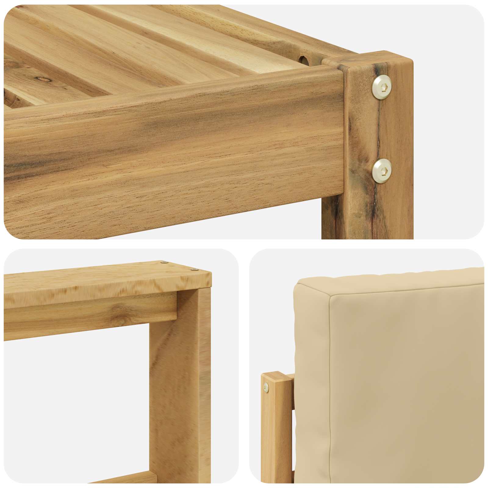Buiten bankenset 7 pcs – afbeelding 5