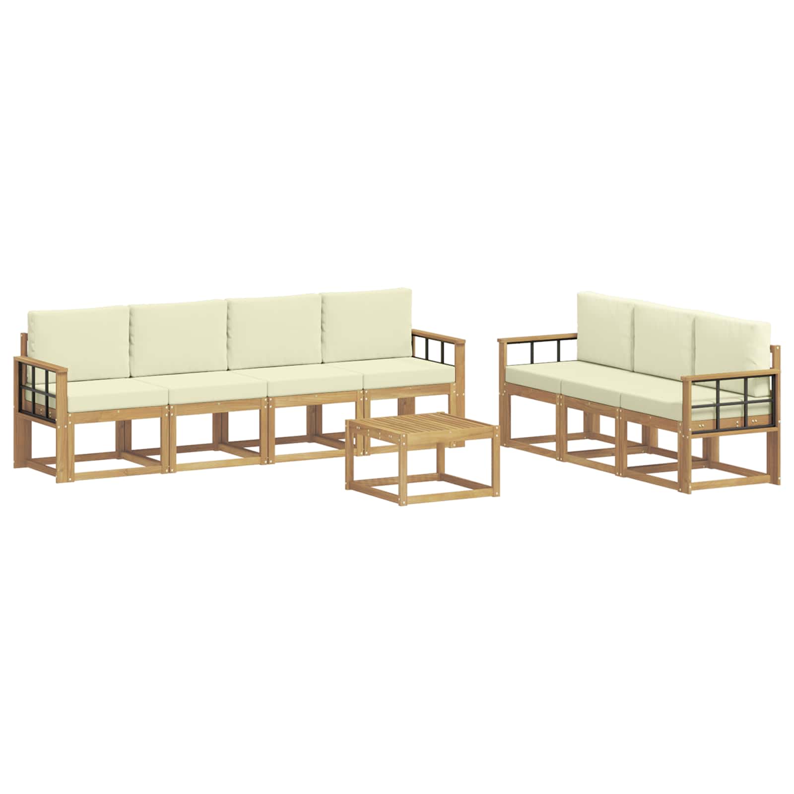 Buiten bankenset 7 pcs – afbeelding 2