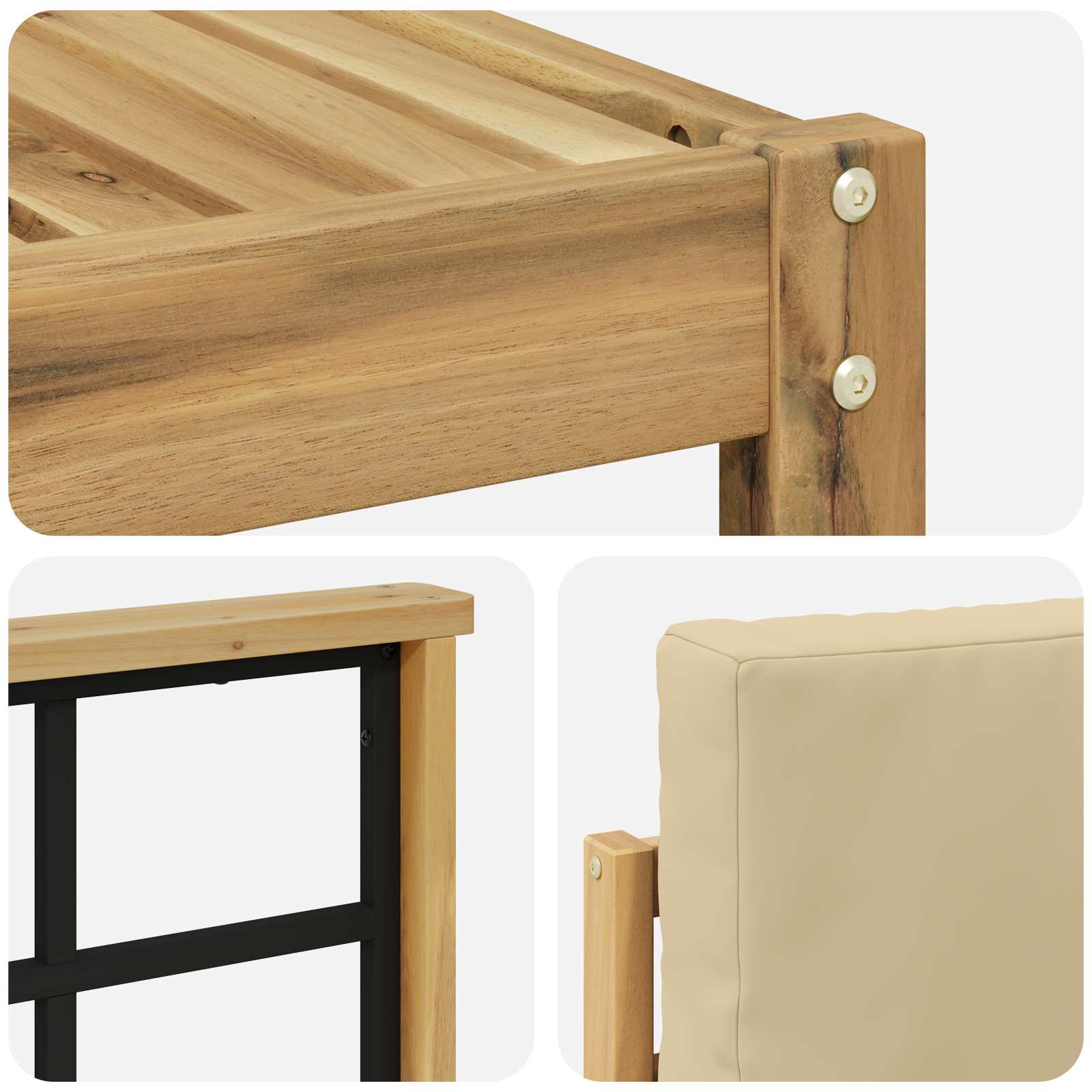 Buiten bankenset 6 pcs – afbeelding 6